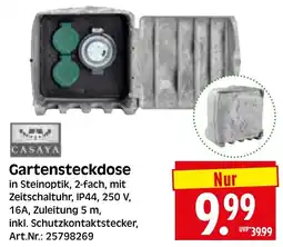 Herkules Baumarkt Gartensteckdose CASAYA Angebot