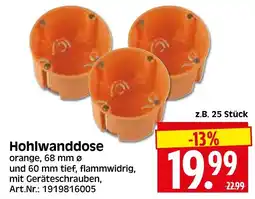 Herkules Baumarkt Hohlwanddose Angebot