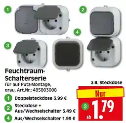 Herkules Baumarkt Feuchtraum-Schalterserie Angebot