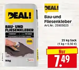 Herkules Baumarkt DEAL! Bau-und Fliesenkleber Angebot