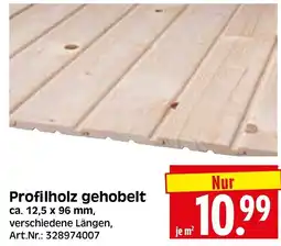 Herkules Baumarkt Profilholz gehobelt Angebot