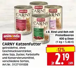 Herkules Baumarkt CARNY Katzenfutter Angebot
