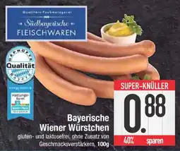 E-Center Bayerische Wiener Würstchen Angebot