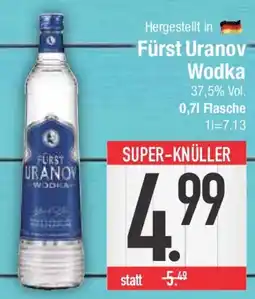 E-Center Fürst Uranov Wodka Angebot