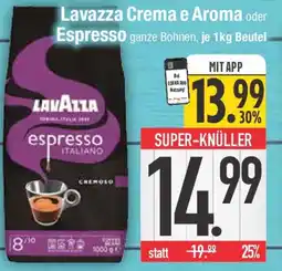 E-Center Lavazza Crema e Aroma oder Espresso Angebot