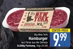 E-Center Big New York Hamburger Angebot