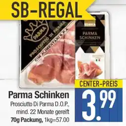 E-Center Parma Schinken Prosciutto Di Parma D.O.P Angebot