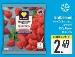 E-Center EDEKA Herzstücke Erdbeeren Angebot