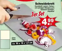 Krümet Sonderposten Schneidebrett Angebot