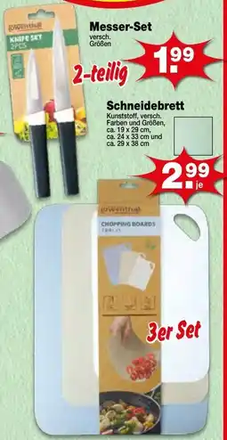 Krümet Sonderposten Messer-Set Angebot