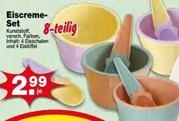 Krümet Sonderposten Eiscreme-Set Angebot