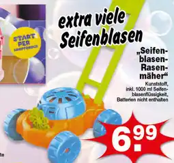 Krümet Sonderposten Seifenblasen-Rasenmäher Angebot