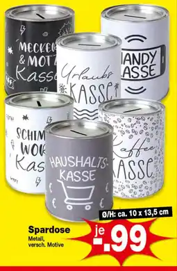 Krümet Sonderposten Spardose Angebot