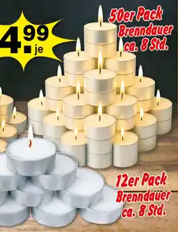 Krümet Sonderposten Teelichte Angebot