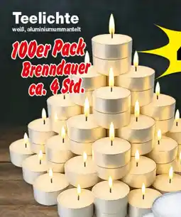 Krümet Sonderposten Teelichte Angebot