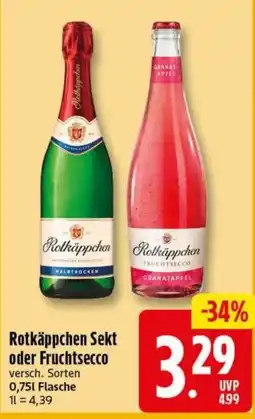 Elli Markt Rotkäppchen Sekt oder Fruchtsecco Angebot