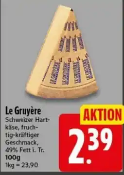 Elli Markt Le Gruyère Schweizer Hartkäse Angebot