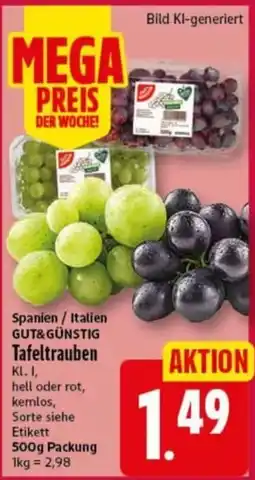 Elli Markt Tafeltrauben Angebot