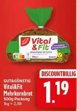 Elli Markt Vital&Fit Mehrkornbrot Angebot