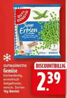 Elli Markt Junge Erbsen Angebot