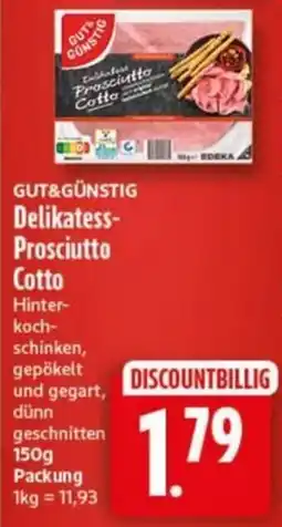 Elli Markt Delikatess-Prosciutto Cotto Angebot