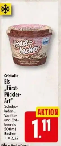 Elli Markt Cristallo Eis "Fürst-Pückler-Art" Angebot