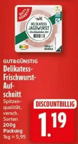Elli Markt Delikatess-Jagdwurst Angebot