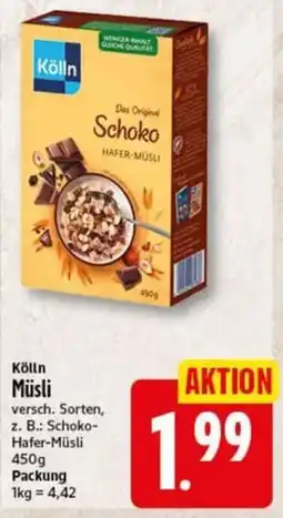 Elli Markt Kölln Schoko-Hafer-Müsli Angebot