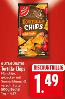 Elli Markt GUT&GÜNSTIG Tortilla-Chips Angebot