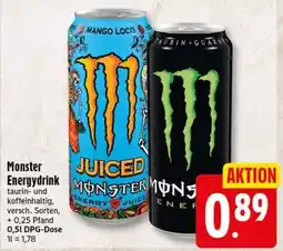 Elli Markt Monster Energydrink Angebot