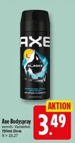 Elli Markt Axe Bodyspray Angebot