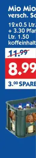 Hol'ab Getränkemarkt Mio Mio versch. Sorten Angebot