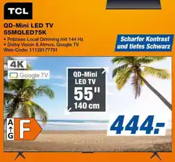 Expert TCL QD-Mini LED TV 55MQLed75K Angebot