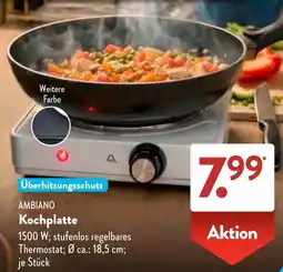 Aldi Süd AMBiano Kochplatte Angebot