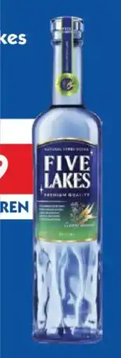 Hol'ab Getränkemarkt FIVE LAKES NATURAL HERB VODKA Angebot