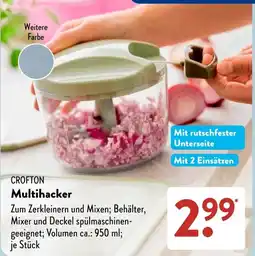 Aldi Süd CROFTON Multihacker Angebot