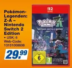 Expert Pokémon-Legenden: Z-A - Nintendo Switch 2 Edition Angebot