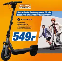 Expert SEGWAY E-Scooter Ninebot F3 D Angebot