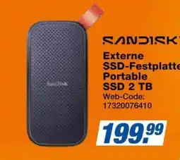 Expert SANDISK Externe SSD-Festplatte Portable SSD 2 TB Angebot
