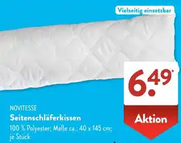 Aldi Süd NOVITESSE Seitenschläferkissen Angebot