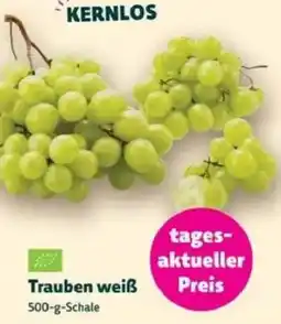 Denns BioMarkt Trauben weiß Angebot