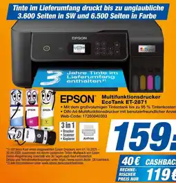 Expert EPSON Multifunktionsdrucker EcoTank ET-2871 Angebot