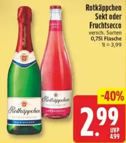 Edeka24 Rotkäppchen Sekt oder Fruchtsecco Angebot