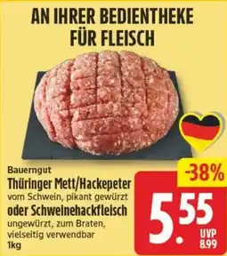 Edeka24 Bauerngut Thüringer Mett/Hackepeter Angebot