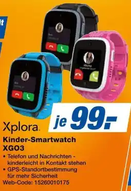 Expert Xplora Kinder-Smartwatch XGO3 Angebot
