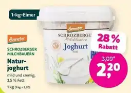 Denns BioMarkt demeter SCHROZBERGER MILCHBAUERN Joghurt Angebot