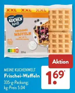 Aldi Süd meine KUCHENWelt Frischei-Waffeln Angebot