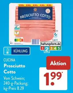 Aldi Süd CUCINA Prosciutto Cotto Angebot