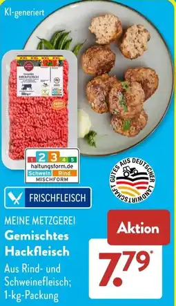 Aldi Süd MEINE METZGEREI Gemischtes Hackfleisch Angebot