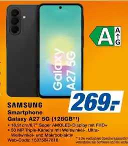Expert SAMSUNG Smartphone Galaxy A27 5G Angebot